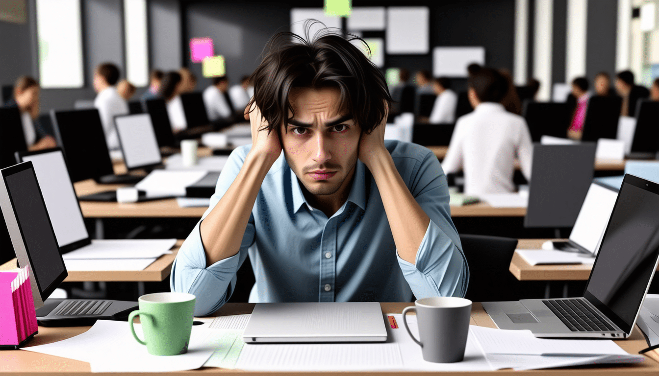 aflați ce este stresul profesional, cauzele acestuia și cum poate afecta viața și cariera. sfaturi pentru gestionarea eficientă a stresului la locul de muncă.