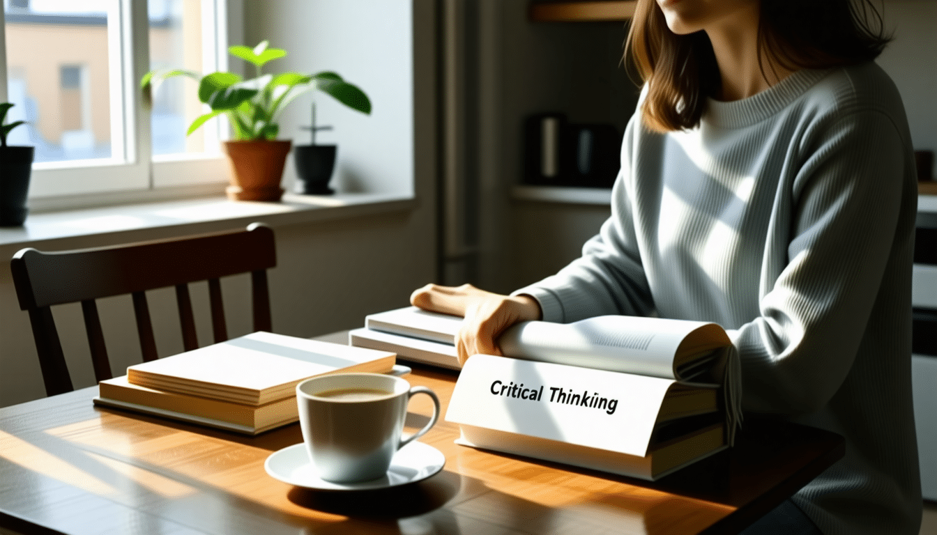 descoperă importanța rolului gândirii critice în viața de zi cu zi și cum te poate ajuta să iei decizii mai bune și să rezolvi probleme eficient.